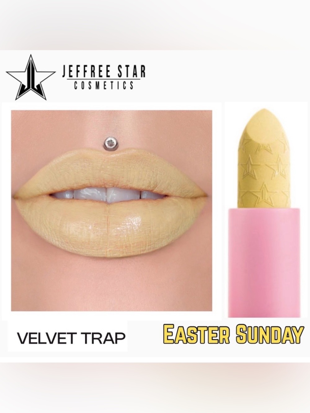 Jeffree Star Velvet Trap Lipstick - Easter Sunday
